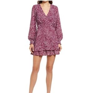 LNL long sleeved polka dot dress size 5